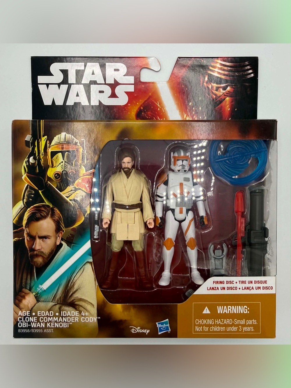 STAR WARS REVENGE OF THE SITH 2-PACK DESERT MISSION OBI-WAN AND COMMANDER CODY